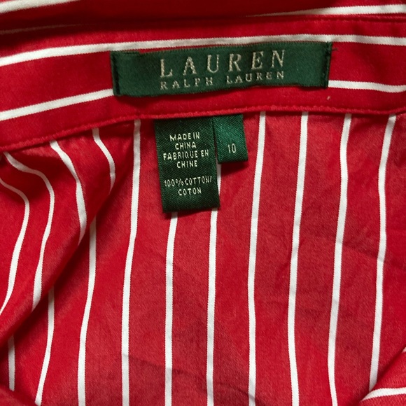 Ralph Lauren ruffled sleeveless blouse - Picture 3 of 3